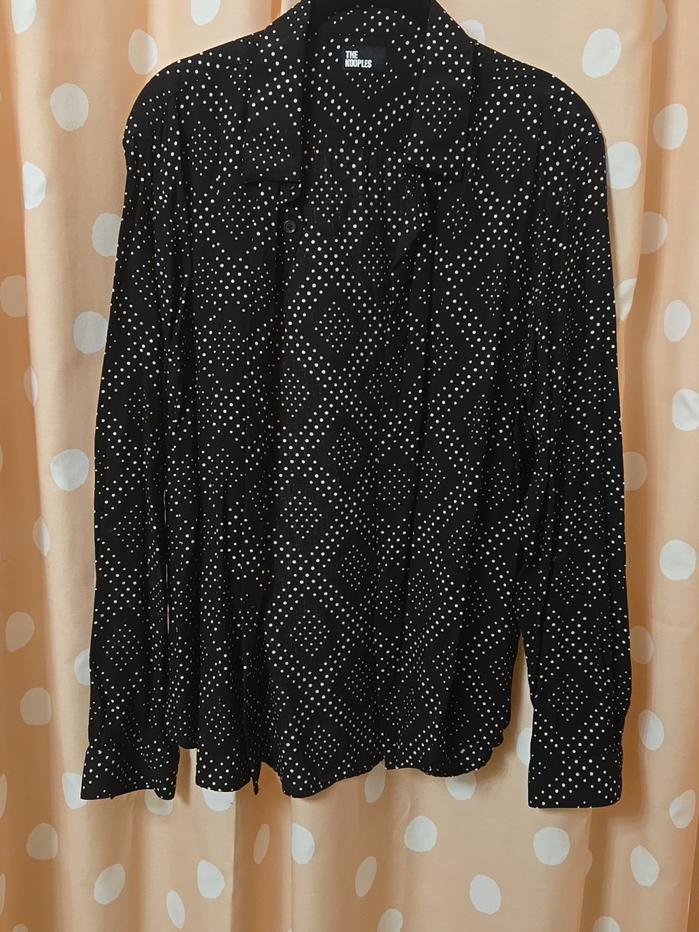 The KOOPLES Viscose Button-up Shirt Sz L